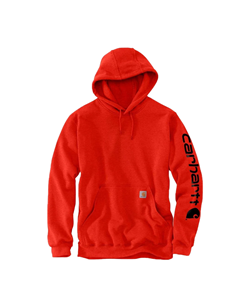 LOOSE FIT MIDWEIGHT LOGO SLEEVE GRAPHIC SWEATSHIRT K288 R51 CURR HEAT